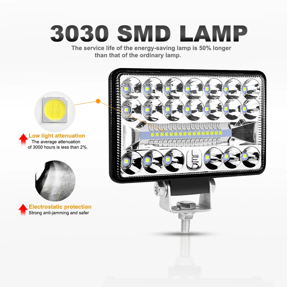 ANMINGPU 2 шт. 5 дюймов фонарь для внедорожника водонепроницаемый автомобиля