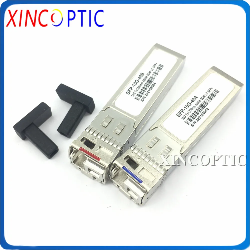Сильная Совместимость Mini GBIC 40KM 10G WDM BIDI SFP 1270 нм/нм одномодовый одноволоконный