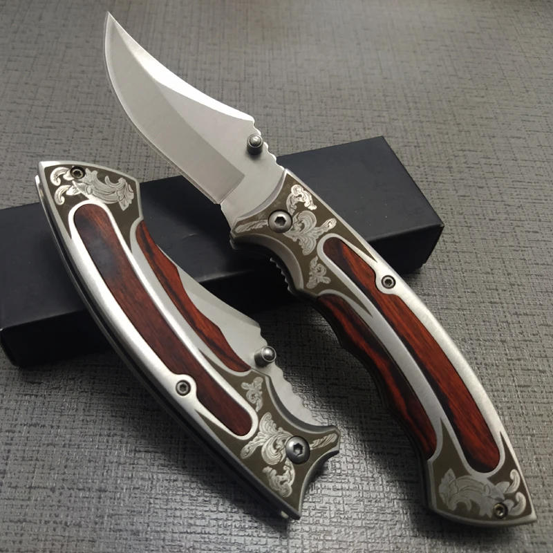 Ножи Дамаск военный нож охотничий прямое лезвие нож для спасения кемпинг зеркало свет тактический инструмент EDC.