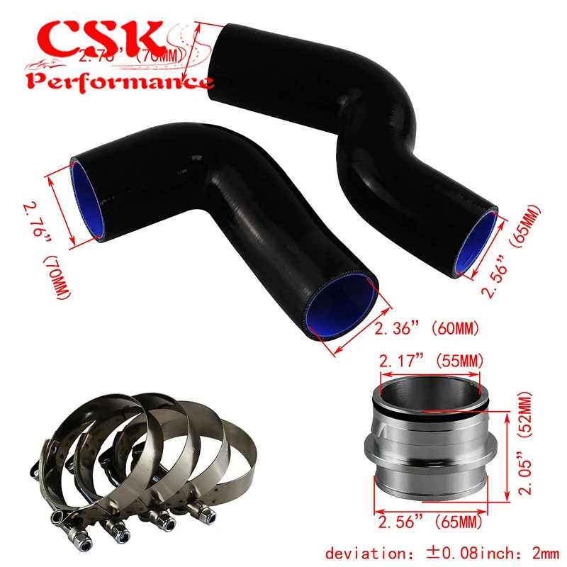 Комплект FMIC Turbo Intercooler для Vw Golf GTI 06-10 2 0 T MK5 Gen2 (Версия 2) черный/синий/красный |