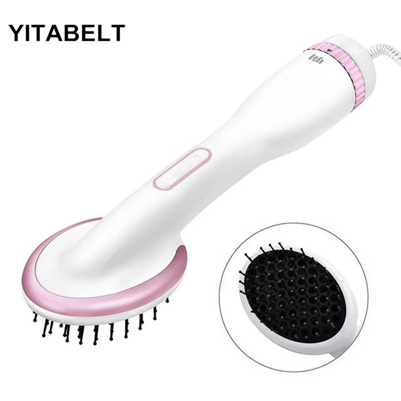 2 в 1 многофункциональная Фен щетка с отрицательными ионами Расческа горячим