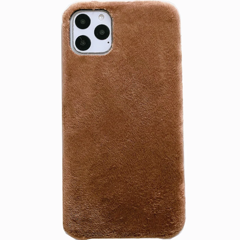 

ZV01-iPhone 11 Velvet Protective Case, Winter Protective Back Cover