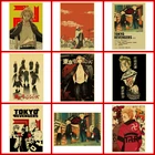 Японское аниме Токийский призрак, ретро плакаты, принты, Картина на холсте, Декор для дома, бара, кафе, Настенная картина, подарок, HD печать, дизайн