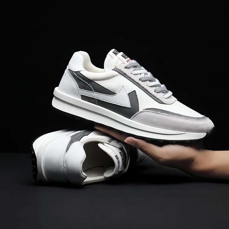 

2022 Spring And Autumn New Sports Shoes Men's Korean Casual Running Shoes Breathable Light Shoes Fashion Trend Men's Shoes