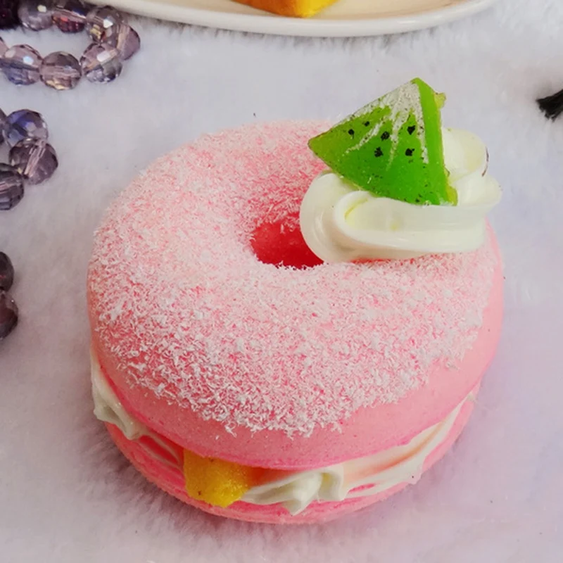 1 шт. мягкий искусственный хлеб пончики имитация пончика модель украшение для