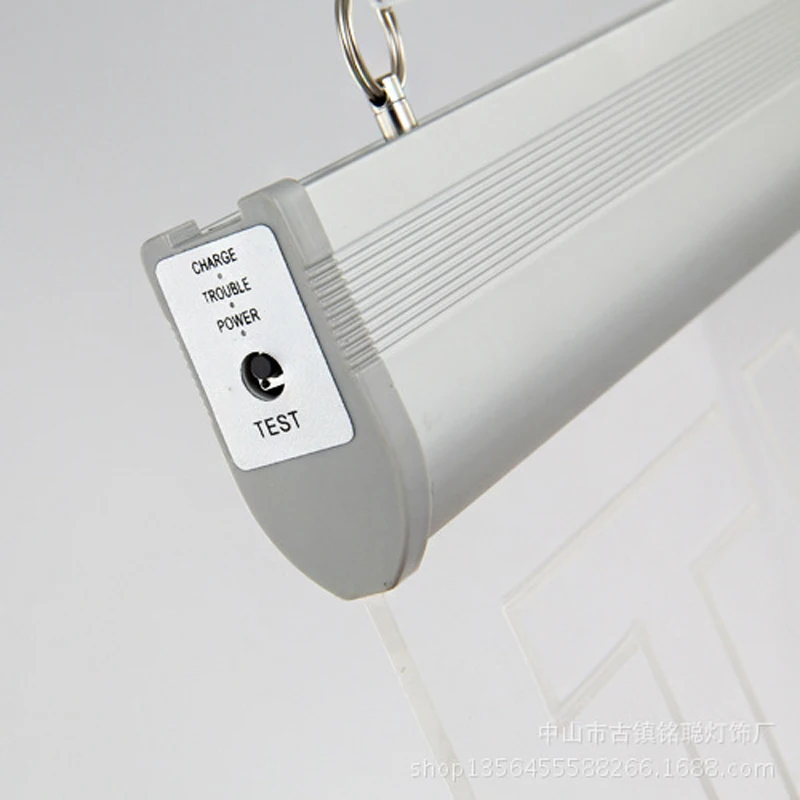 Обозначьте прозрачную панель PMMA с резьбой на выходе светодиодное аварийное