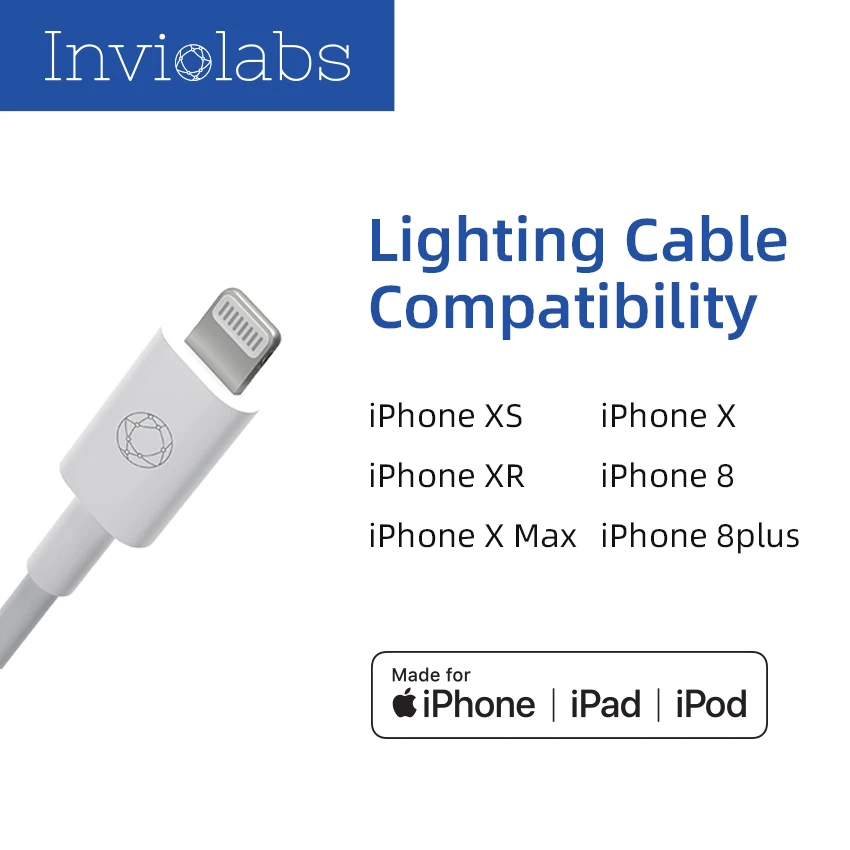 USB C к удлинительному кабелю Lightning сертифицированному Apple MFi DurableLine для iPhone X/XS/XR/XS Max