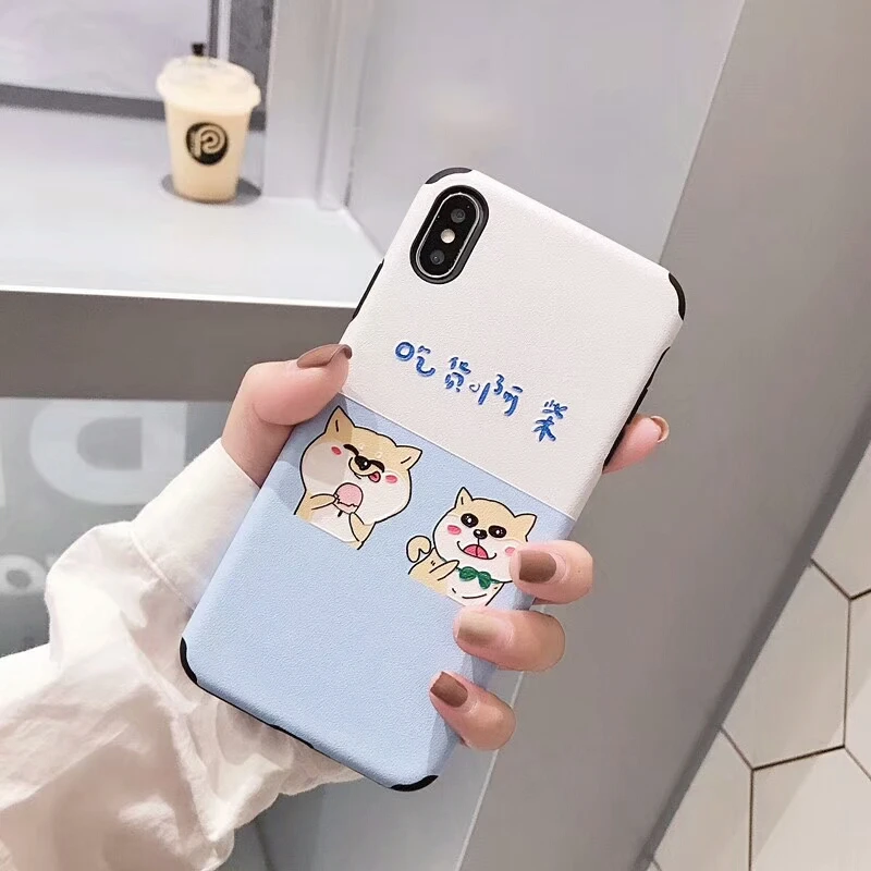 blue1 Gimfun винтажный Шелковый матовый чехол для телефона с цветочным рисунком для Iphone 11, чехол из ТПУ с мультипликационным принтом для Iphone 7 11 Pro Xr X Max 6 8 Plus, мягкий чехол - Цвет: blue1