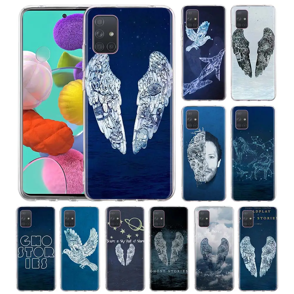 Чехол для телефона Samsung Galaxy A51 A71 A50 A70 A11 A21s A31 A41 A91 квантовой крышка привидения Coldplay