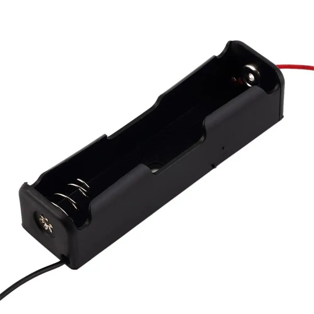 Один держатель для аккумулятора 18650 1 секция с линейной коробкой аккумуляторов