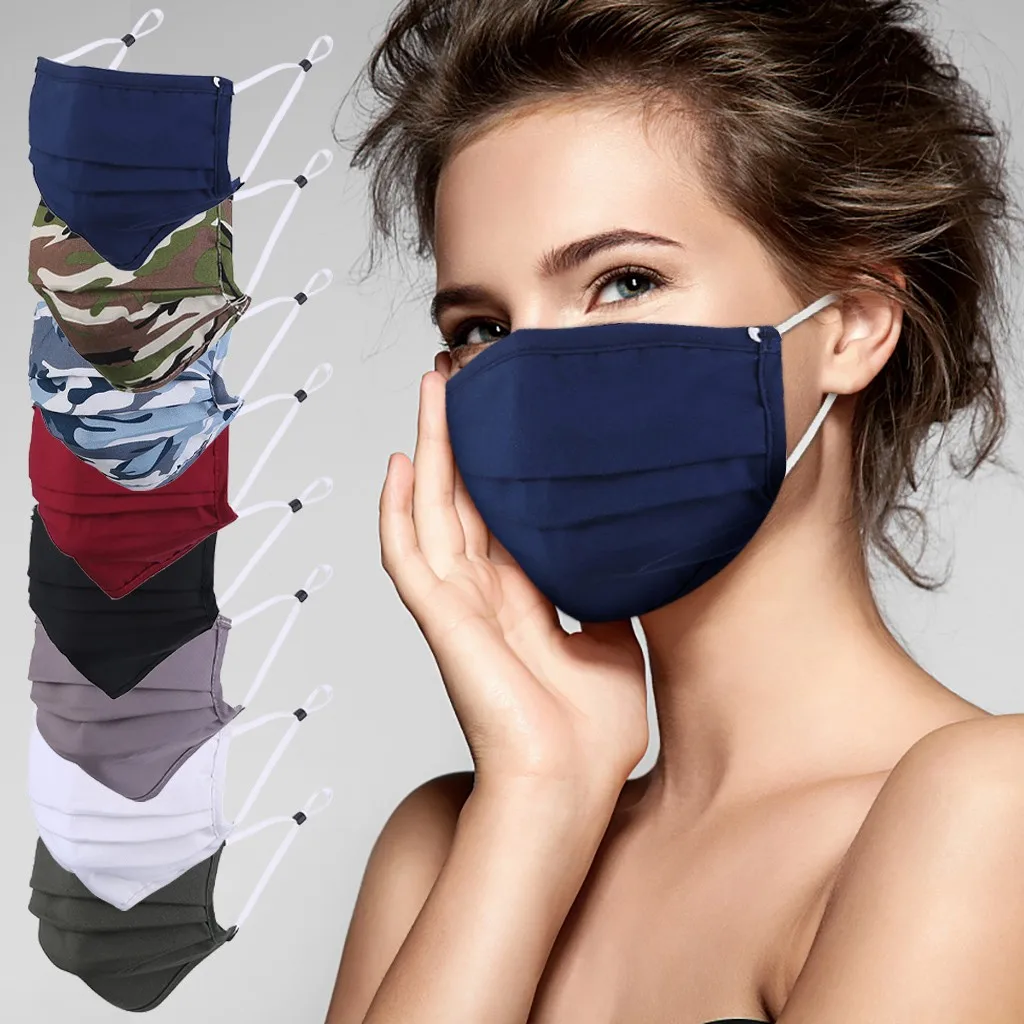 2020 модная повседневная маска для взрослых с принтом улицы моющаяся защитная