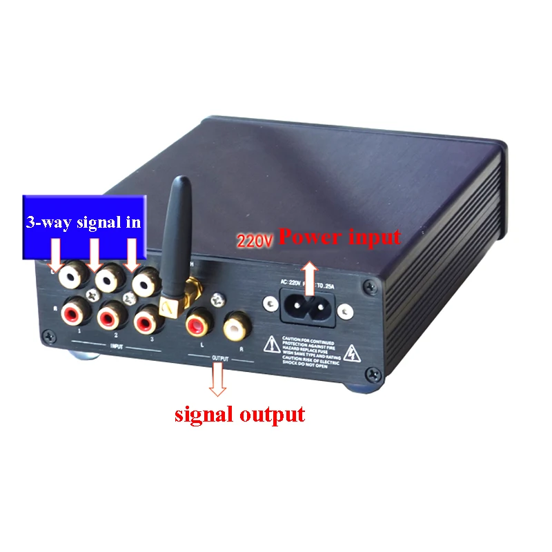 PGA2310 PGA2311 3 полосный стереозвук Bluetooth 4 2 плата преусилителя чехол T0422|Усилители