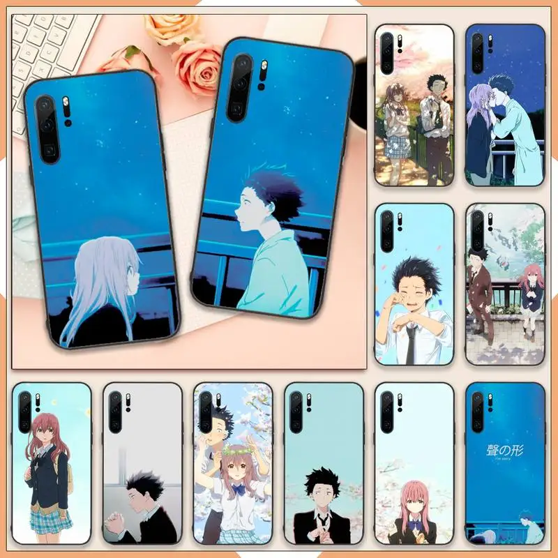 

A Silent Voice Phone Case For Huawei P40 P20 P30 lite Pro P Smart 2019 Mate 40 20 10 Lite Pro Nova 5t