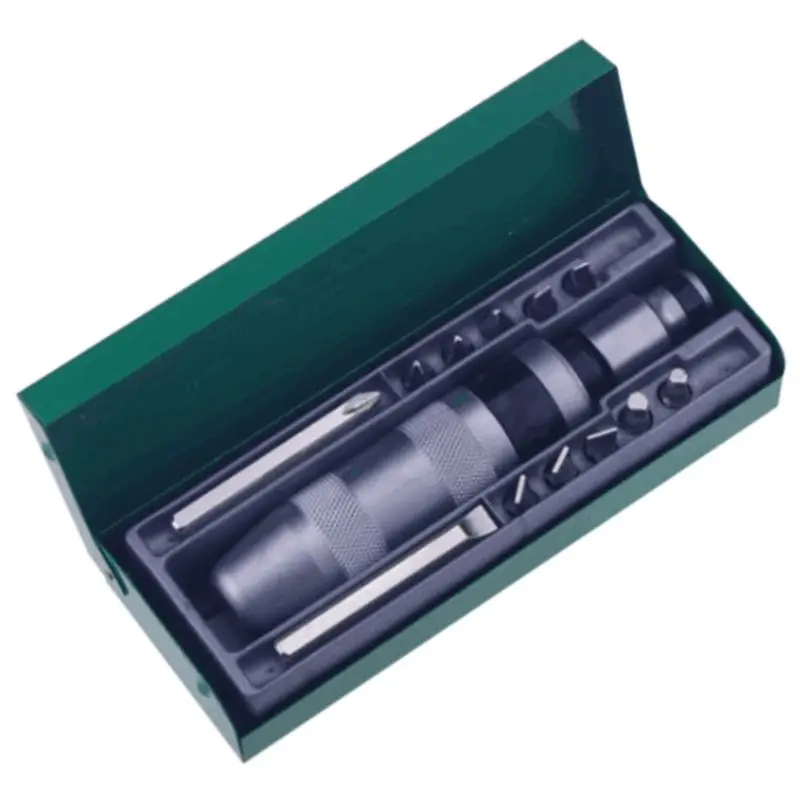 Фото 13 Sets Broken Screw Extractor Industrial Grade Multi-functional Percussion Impact Screwdriver Set Инструменты 13 Sets Broken Screw Extractor Industrial Grade Multi-functional Percussion Impact Screwdriver Set Инструменты