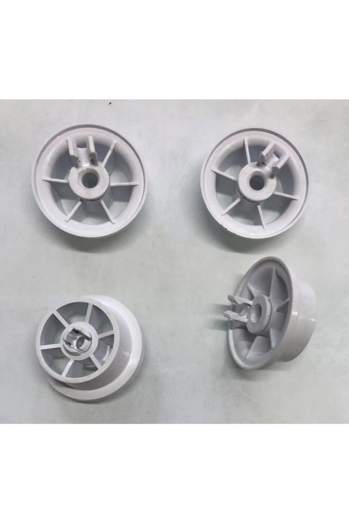 

Compatible Dishwasher Bottom/top Basket Wheel 8 Pcs