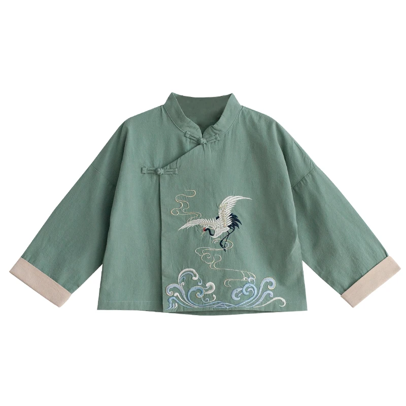 

Oriental Prince Suit Children Chinese Traditional Tang Suit Toddler Boy Hanfu Tops Pants Clothing Set Party Oriental Wedding