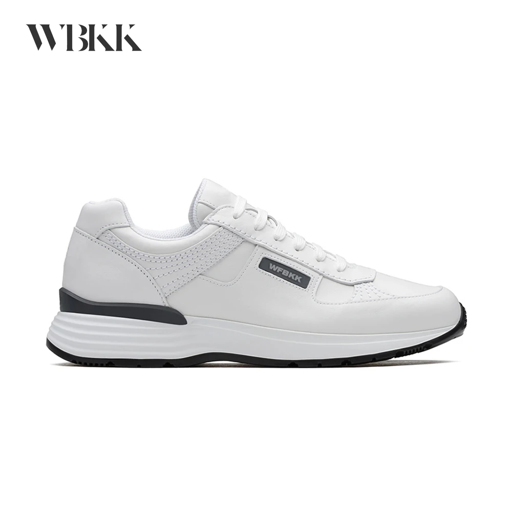 

WFBKK 21ss новые мужские кожаные ретро кроссовки белого цвета # wfmd736