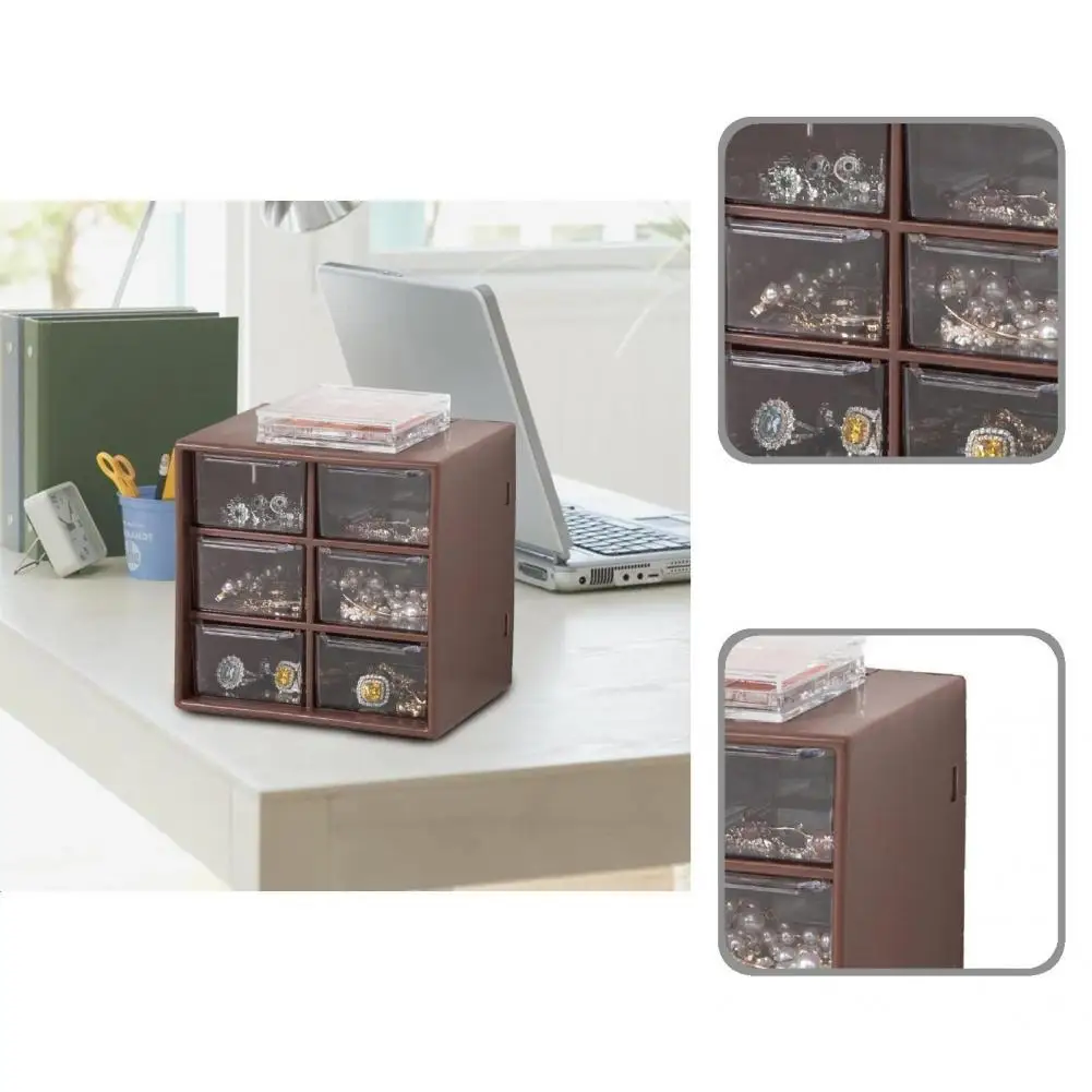 

Компактный Легкий шкаф для хранения сережек и ожерелий для офиса