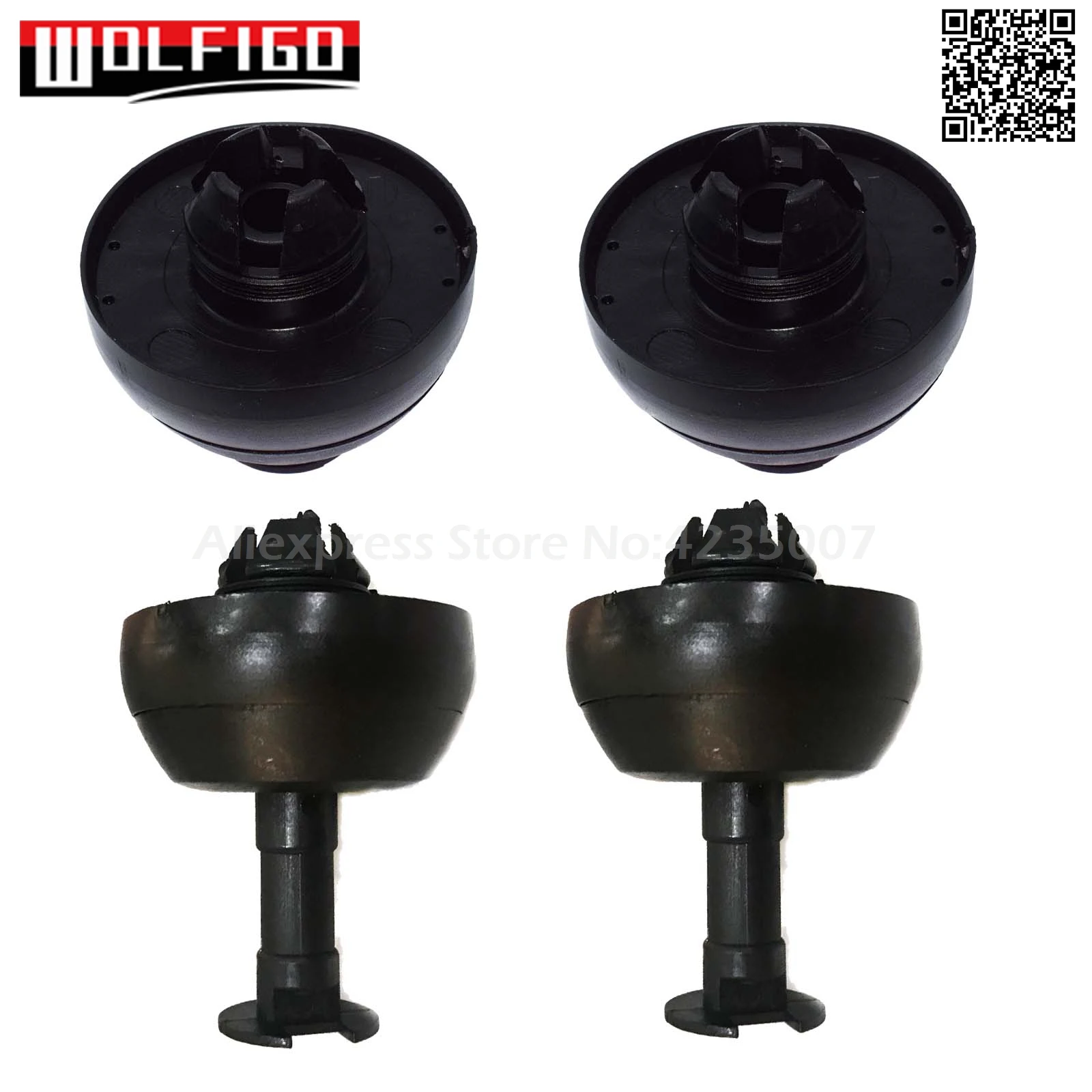 WOLFIGO Новые 4 шт. JACK PAD Поддержка лифт для Mercedes Benz W124 R129 W208 W210 W215 C208 CLK 0019979586, A0019979586, 1249970986