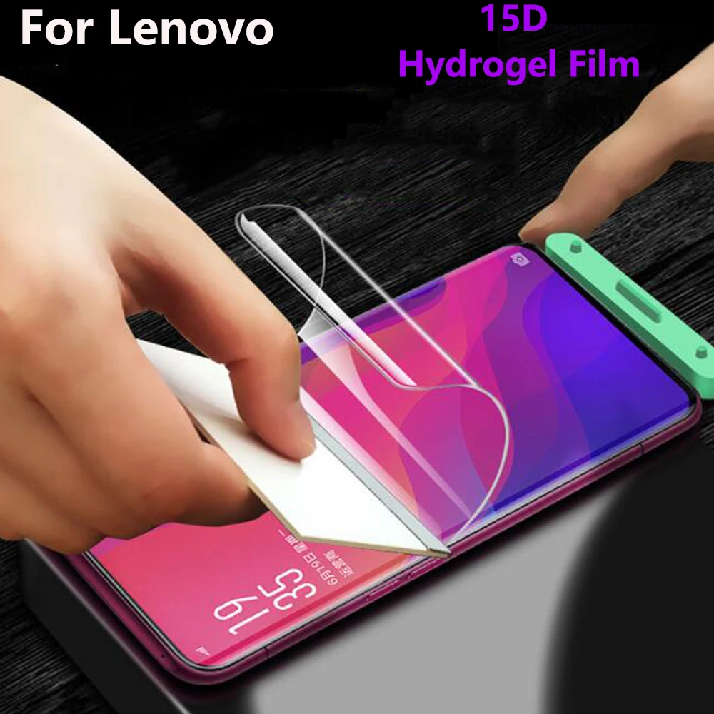 

2PCS Front Soft Hydrogel Film For Lenovo K5 Pro K5s Z6 Pro Z6 Lite Z5 Pro Z5s Full Cover Screen protector Nano film Not Glass