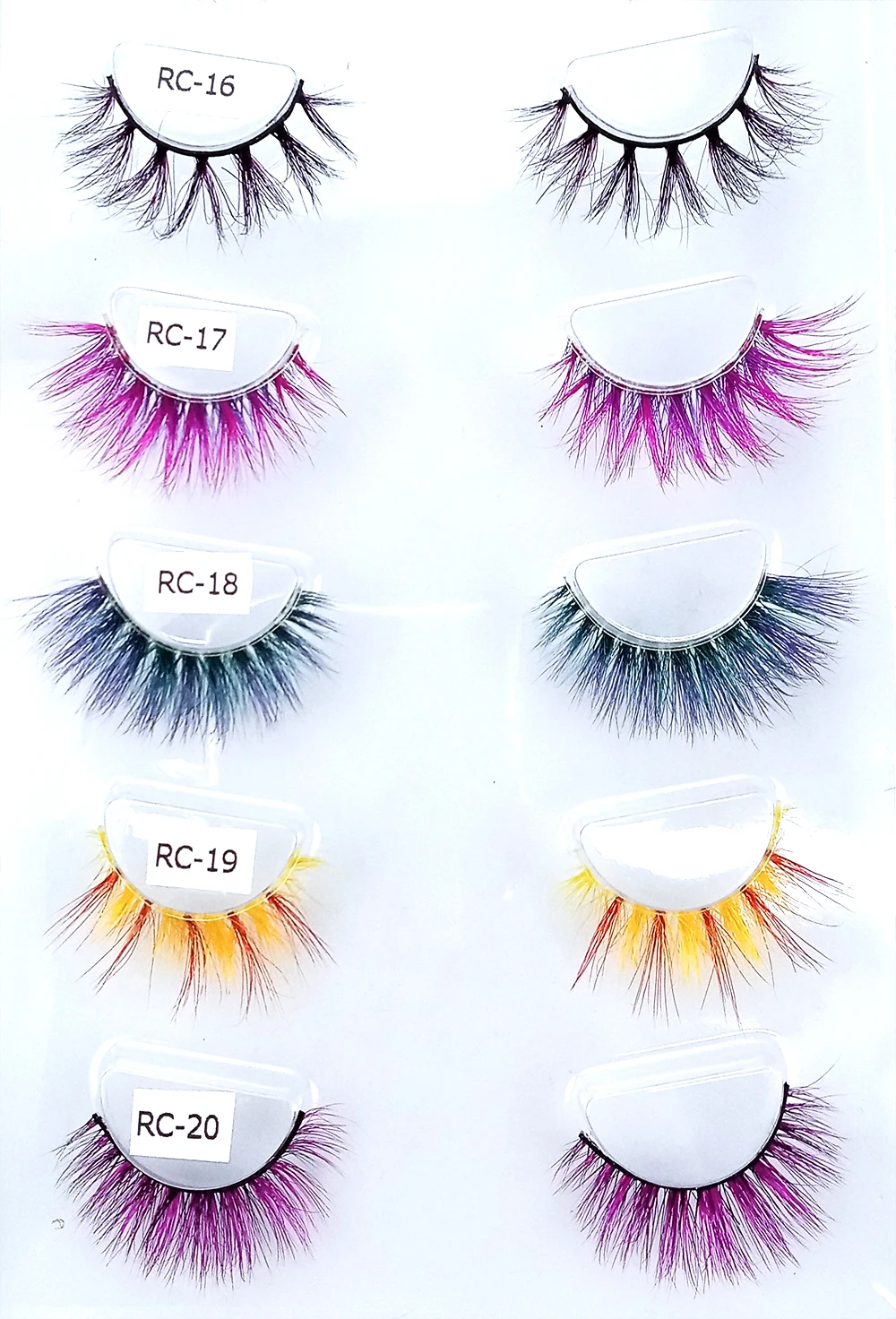 Ресницы норковые прозрачные 15-25 мм 1 пара | Красота и здоровье