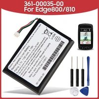 original replacement battery 361 00035 00 361 00035 07 361 00035 03 for garmin edge 800 810 1100mah with tools