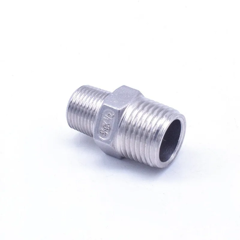 

1/8 "1/4" 3/8 "1/2" 3/4 "1-1/4» 1-1/2" BSP Thread 304 Нержавеющая сталь различного диаметра с двойной головкой с наружной резьбой фитинги для труб