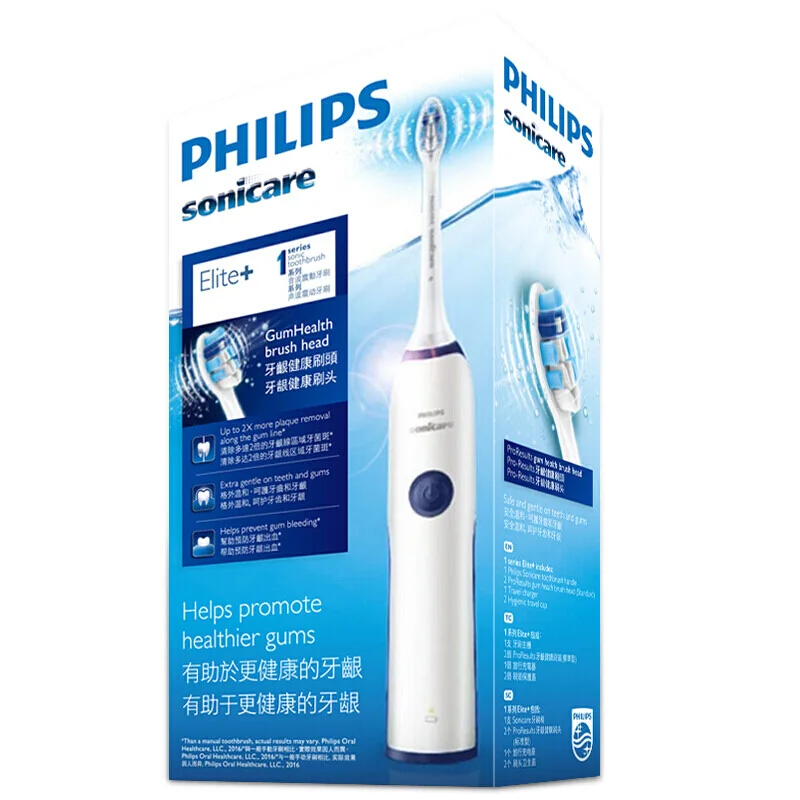Philips Sonic HX3226 качественная электрическая зубная щетка перезаряжаемый умный таймер зубная щетка водонепроницаемая для взрослых