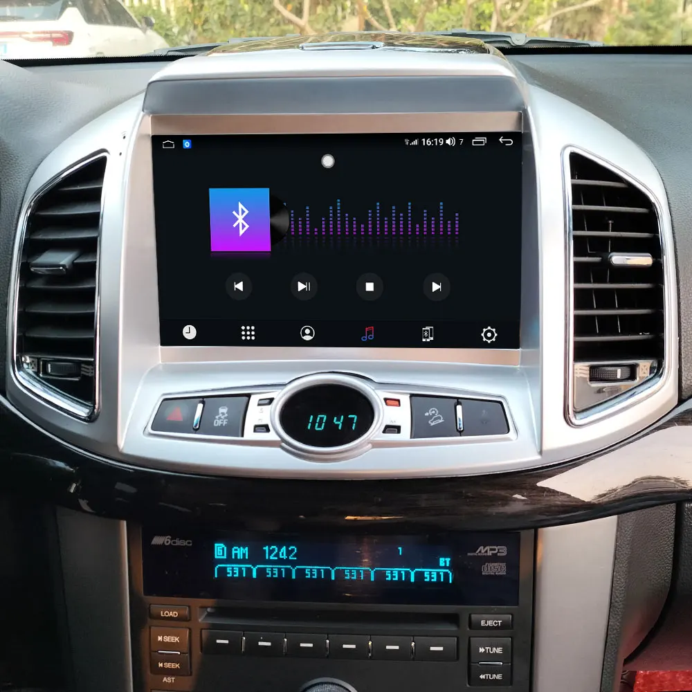 Рамка из АБС-пластика для Chevrolet Captiva 2012-2017 установка автомобиля Android радио