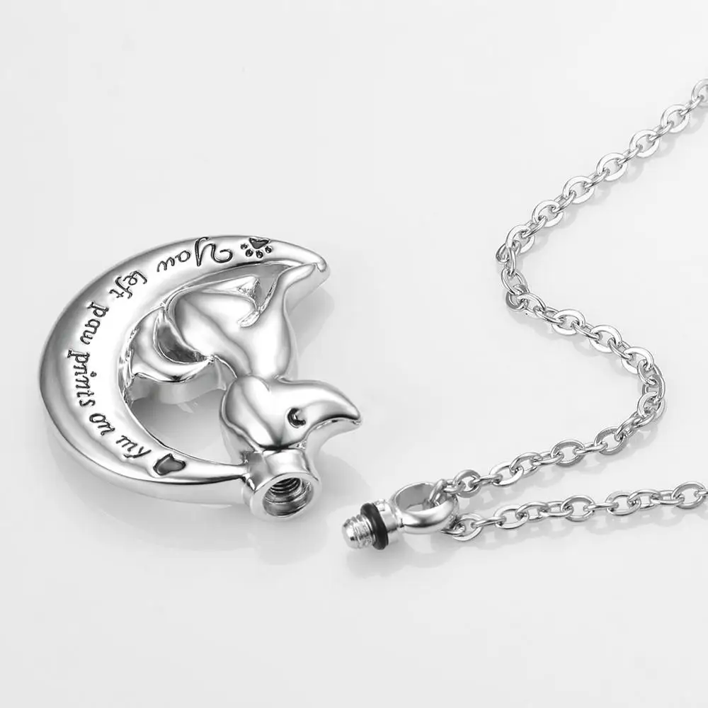 Памятный кулон в виде собаки кремации вы оставили отпечатки лап на моем сердце