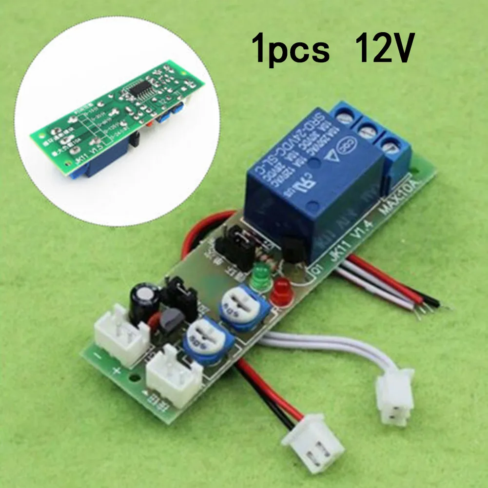 

Многофункциональное реле Infinite Loop реле задержки таймера ON OFF Module DC 12V Delay Circuit 2,76x0,79 inch