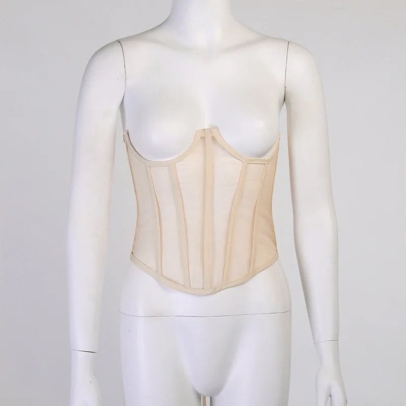 

Women Fitness Waist Cinchers Sexy Push Up Corset Waist Trainer Body Shaper Vintage Bone Girdle