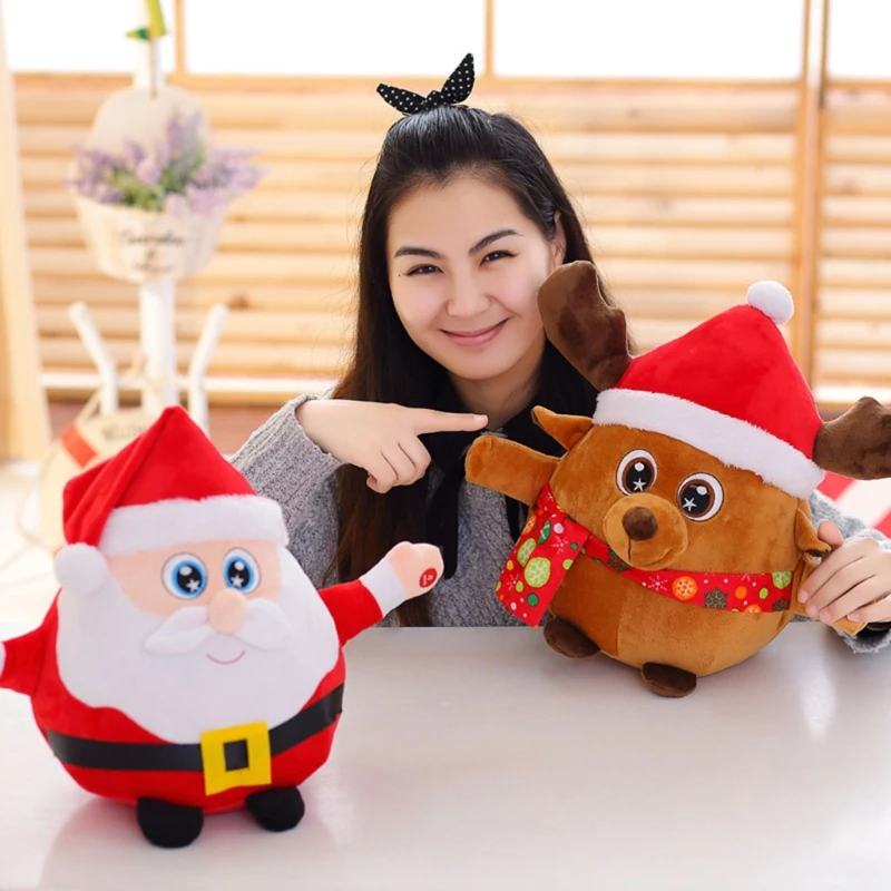 

Игрушка плюшевая в виде Санта-Клауса, 20 см/8 дюймов