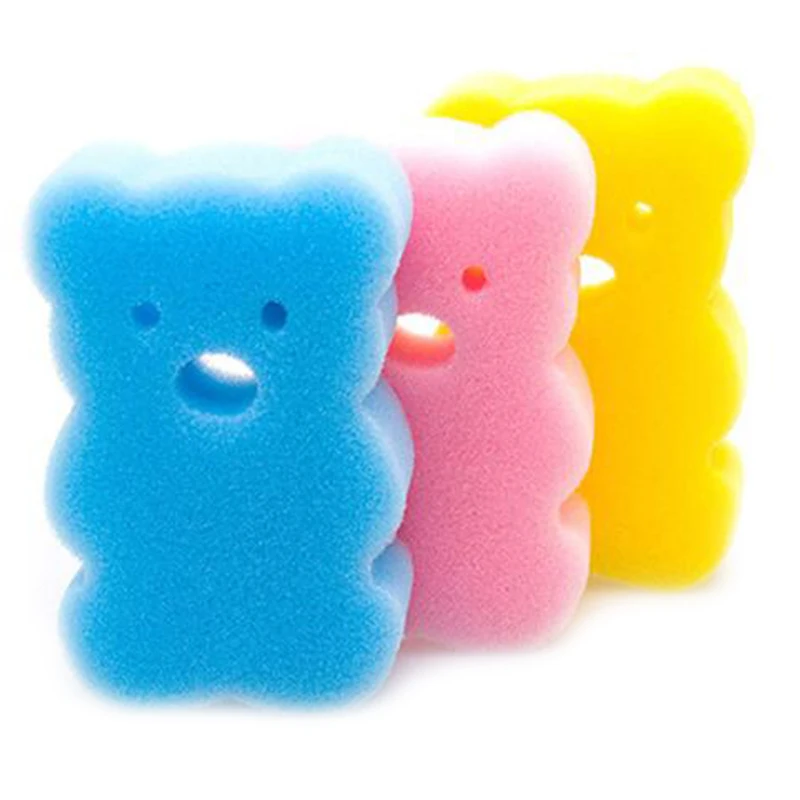 Детская мультяшная мягкая губка для чистки тела скраб щетка душа спа мягкие