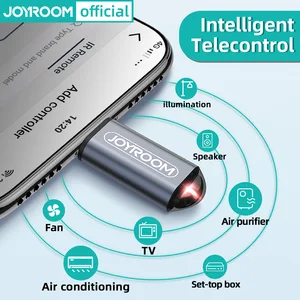 joyroom ir appliances wireless infrared remote control adapter mobile infrared phone transmitter for iphonemicro usbtype c free global shipping