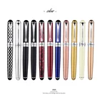 Высококачественная перьевая ручка JINHAO 750, медная, каллиграфическая, с G-пером, круглый корпус, канцелярские принадлежности, офисные и школьные принадлежности, чернильная ручка