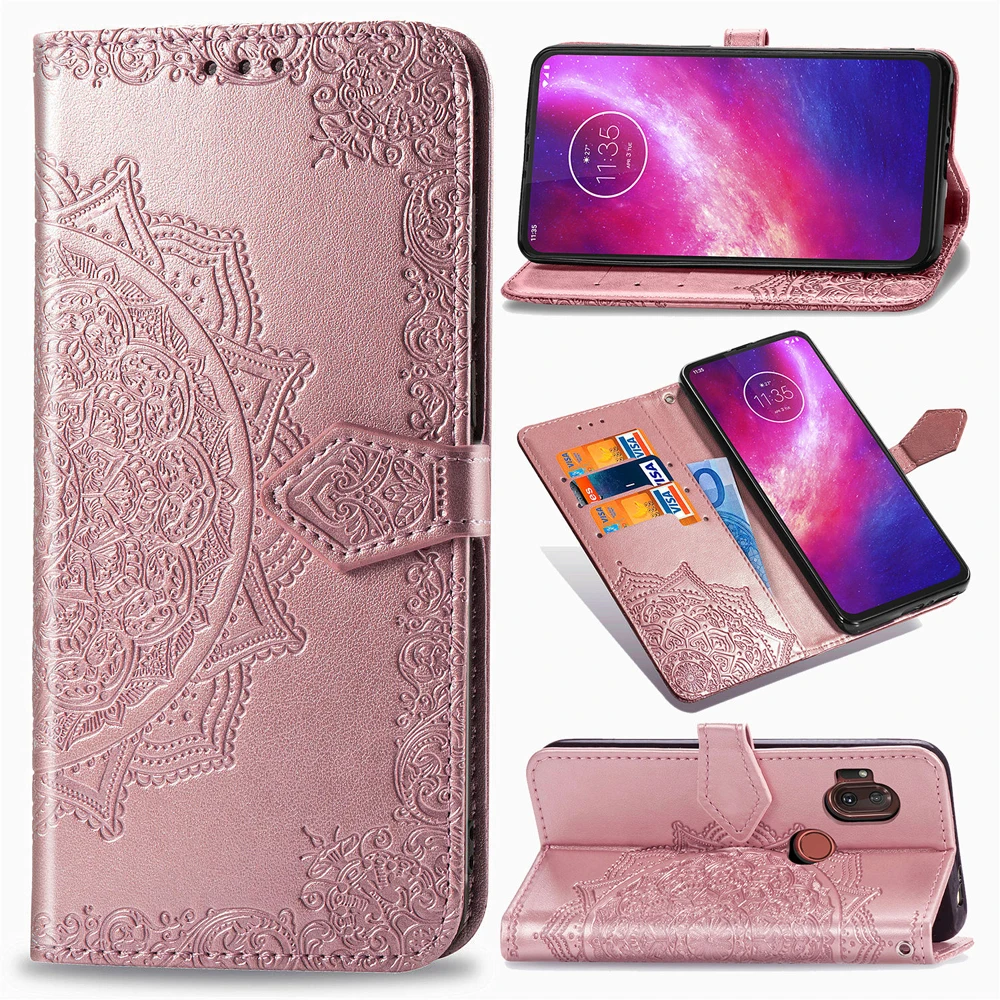 

Роскошный кожаный чехол для Motorola One Hyper, Магнитный кошелек, откидной Чехол для Moto One, супер ударопрочные чехлы для телефонов Funda