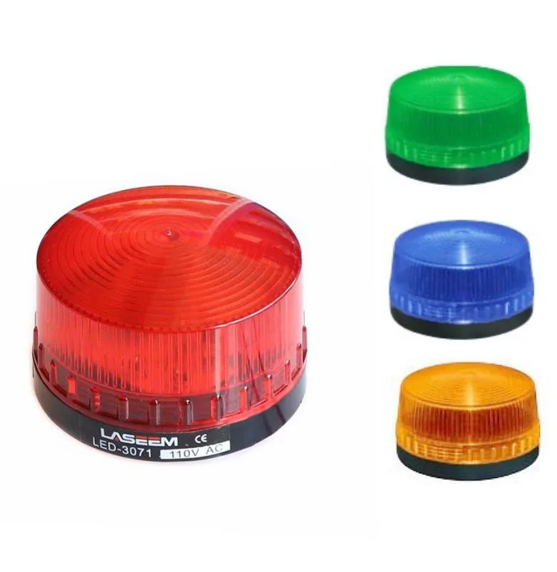 Стробоскопический сигнал Предупреждение светильник светодиодный 3071 12V 24V 220V
