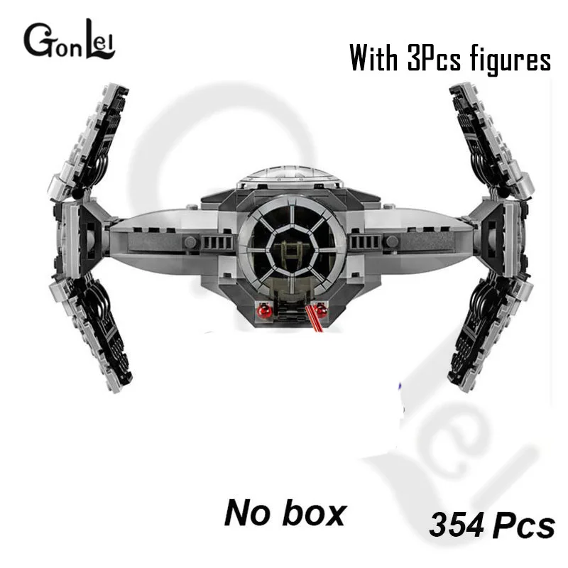 No.03 Новая серия Звездных Войн TIE Fighter, строительный блок, модель кирпича, игрушки, совместимые с 10907, игрушки для детей, подарки - Цвет: No.03