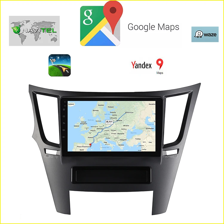 Автомобильный dvd-плеер Android 9,0 для Subaru Legacy Outback 2009 2010- gps Радио Видео мультимедийный плеер емкостный ips экран RDS