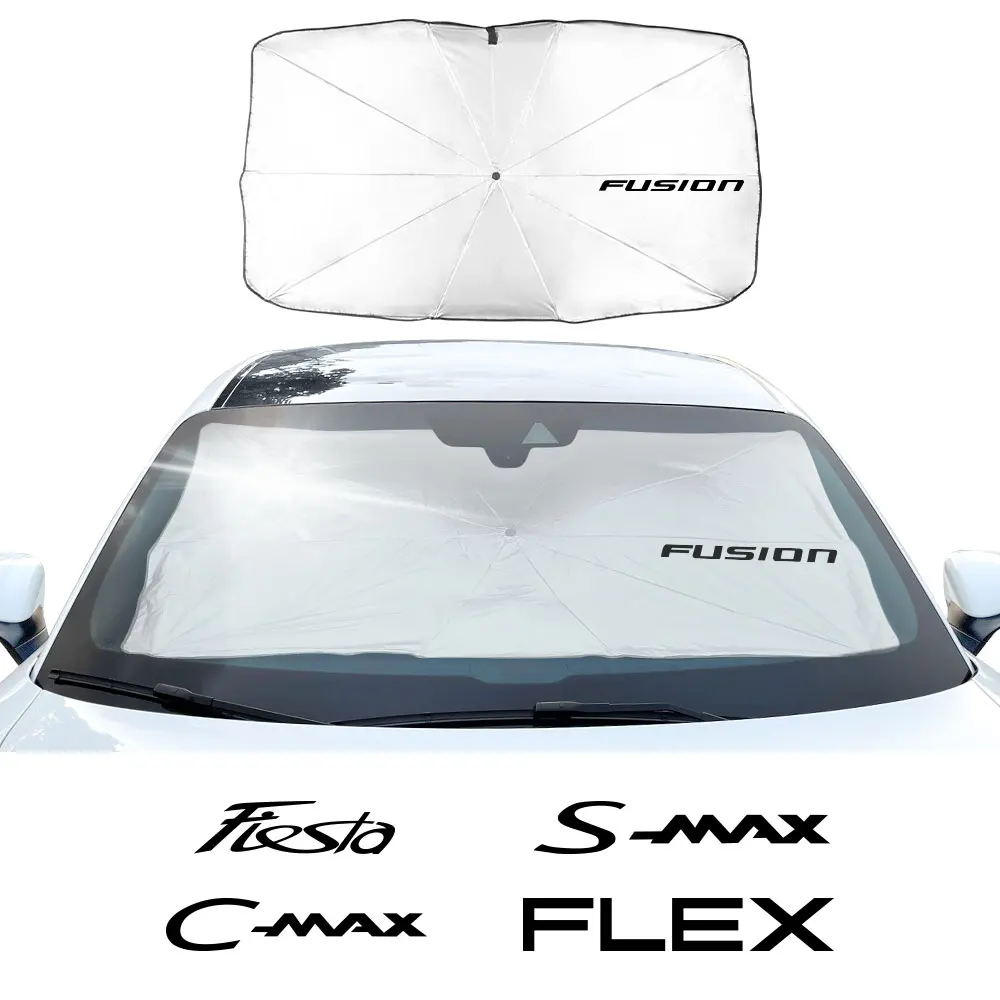 

Car Windshield Sunshade Parasol Cover For Ford C SMAX EXPEDITION Fiesta FIGO FLEX Fusion GALAXY GT KA PUMA RANGER Raptor TRANSIT