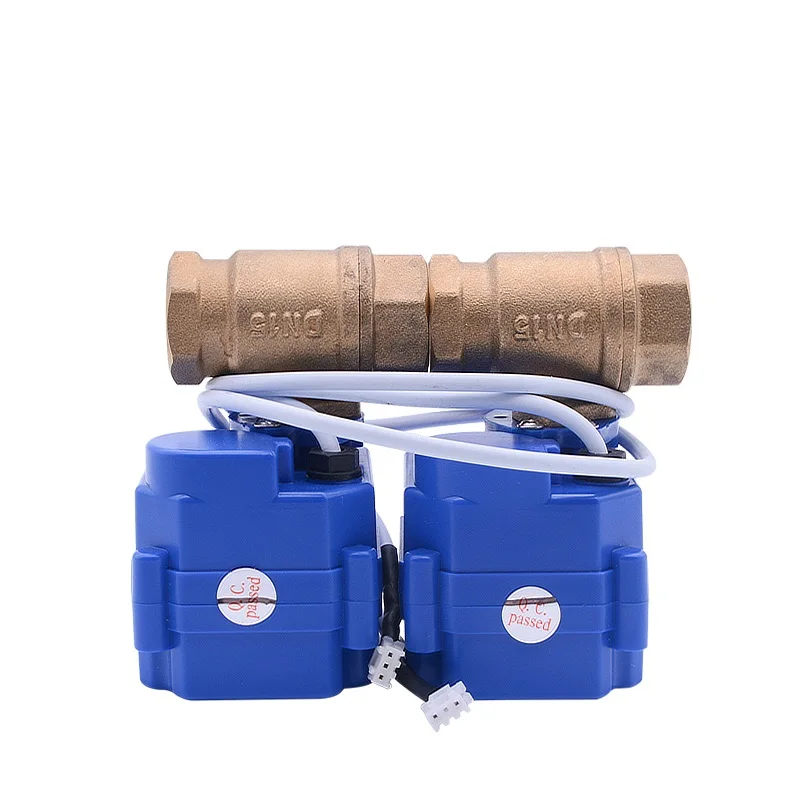 

3 контакта, клапаны BSP 2 шт. DN15 DN20 D25 для детектора утечки воды WZ805 WZ806 для предотвращения перелива