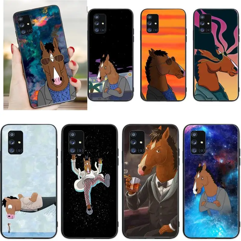 

BoJack Cute Horseman Phone Case for Huawei P40 P30 P20 P10 P9 P8 pro lite Plus P SMART 2019 P9 lite Fundas cover