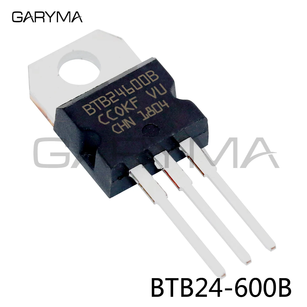 10 шт BTB24-600B BTB24 Тиристор TRIAC TO-220 | Электронные компоненты и принадлежности