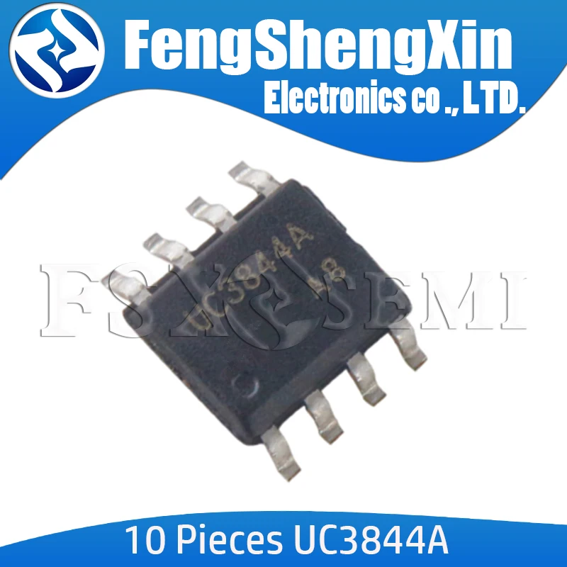 10 шт. UC3844A UC3844 UC3844B SOP-8 Новый IC | Электронные компоненты и принадлежности