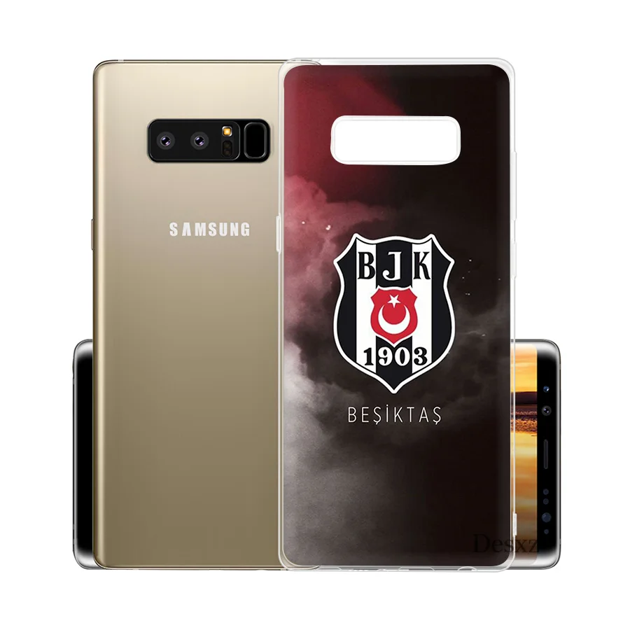 Телефон Бешикташ BJK логотип для samsung S8 S9 S10E S10 плюс S3 S4 S5 S6 S7 Edge Note 8 9 M10 M20 M30 крышка - Color: H7