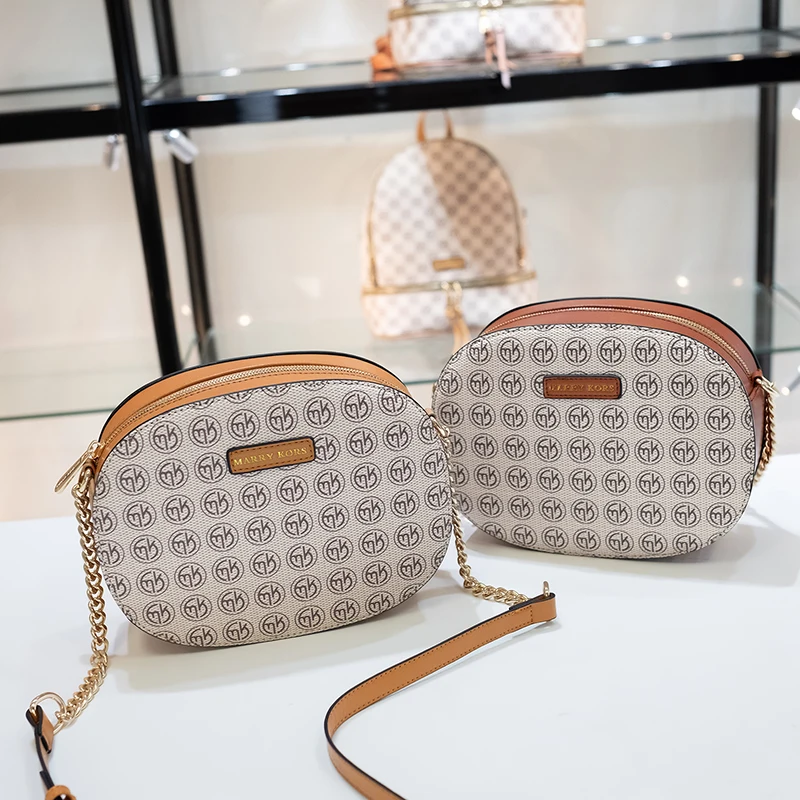 MARRY KORS дизайнерская женская сумка на плечо круглая сумка женская сумка маленькая сумка через плечо женская кожаная сумка на цепочке сумки-мессенджеры