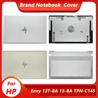 Чехол для ноутбука HP Envy 13T-BA 13-BA TPN-C145, задняя крышка ЖК-дисплеянижний чехолУпор для рук, верхний чехол с клавиатурой, верхняя задняя крышка серебристого цвета