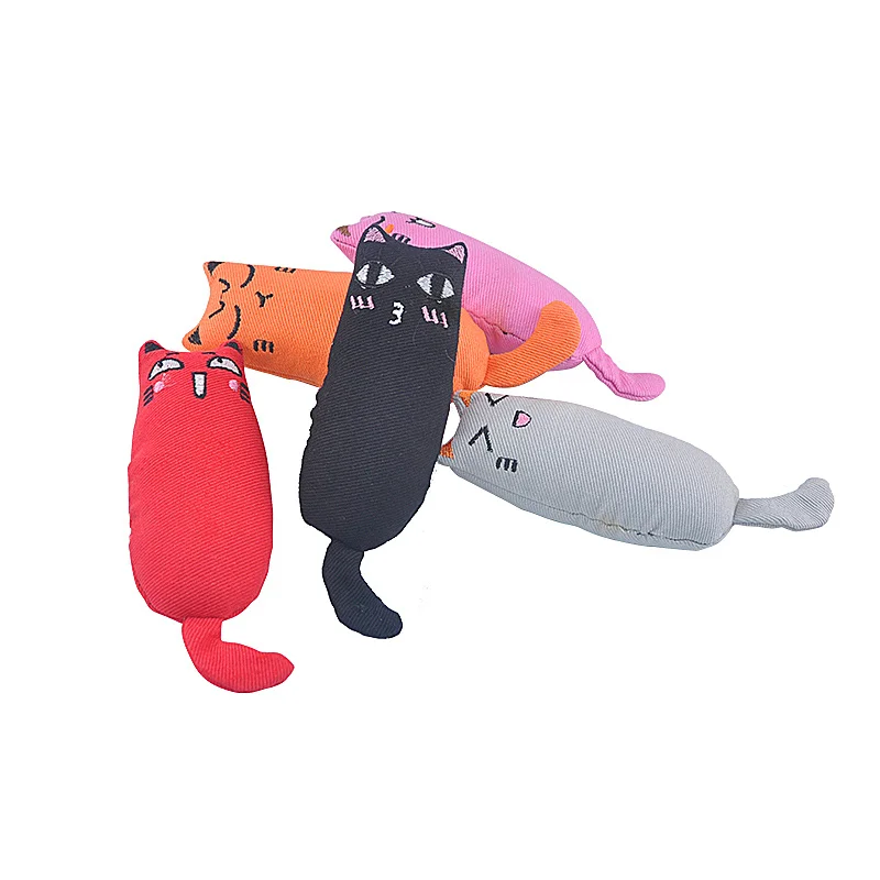 Кошачья мята палец куклы игрушки С Кошачьей Мятой Забавный интерактивный