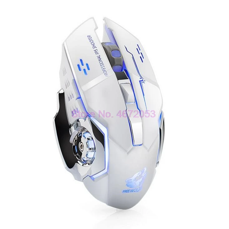 100 шт./лот перезаряжаемая X8 беспроводная Бесшумная USB оптическая эргономичная